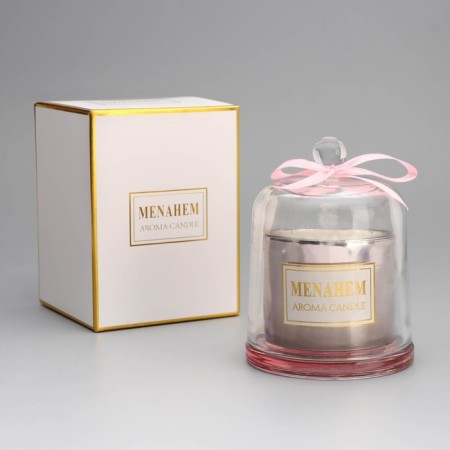 Aromatic candle "Menahem", citrus and aromatic herbs, 8x11, 5 cm-2