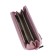 Women's wallet, lightning, color pink fleet