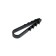 Dowel-Homut "Tundra", for a round cable, nylon, 5-10 mm, black, 100 pcs