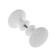 Plastic door handle, d = 65, white