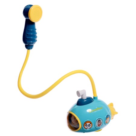 Baby shower for the bath "Submarine", works from batteries, color mix-1