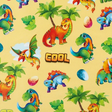 Paper Glossy Paper "Dinosaurs", 70 x 100 cm-2