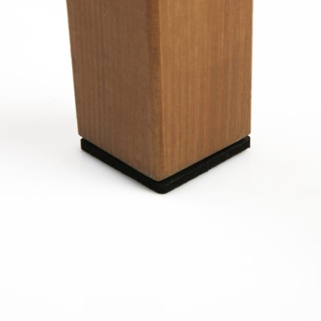Furniture tundra, 40 x 40 mm, square, black, 8 pcs.-5