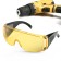 Protective tundra glasses, with polycarbonate lenses, yellow