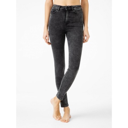 Women's jeans Conte Elegant Skinny, size S, color Grey Grey Acid Wash-4