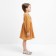 Children's dress with long sleeve KAFTAN "Muslin", size 28 (86 -92 cm) Mustard color