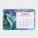 New Year's magnet with the calendar "New Year: Happy 2025", 7 x 11 cm