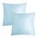 Set of pillowcases "Ethel" 70x70 cm - 2 pcs, blue 100% cotton, maco -satin