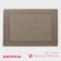 Serving napkin on the table “Window”, 45 × 30 cm, beige color