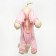 Directly pink overalls for animals, L (DS 39, Osh 36-38, OG 60-62)