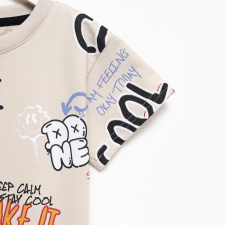 Kid for children (T-shirt, shorts) KAFTAN "Graffiti", p. 34 (122-128 cm)-7