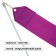 Ribbon for rhythmic gymnastics with a stick Grace Dance, 4 m, purple color