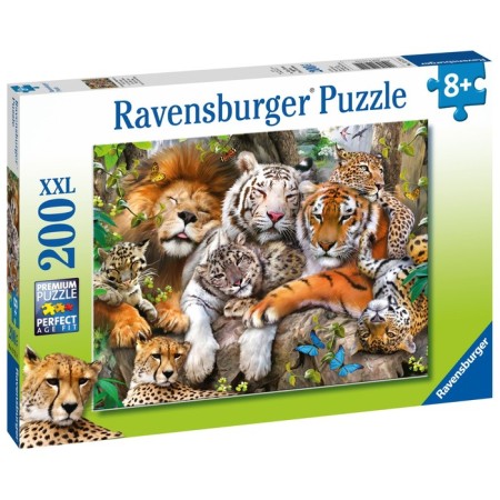 Ravensburger puzzle "Dream of large cats", 200 elements-1
