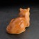 Souvenir "British Cat" 7x6x13 cm, porcelain color mix