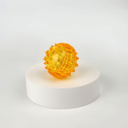 Hands and legs massage, d = 3.5 cm, 2 rings, yellow color-4