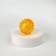 Hands and legs massage, d = 3.5 cm, 2 rings, yellow color