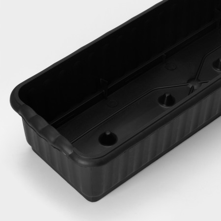 Box for flowers with a drainage grill, 9.5 l, color mix-3