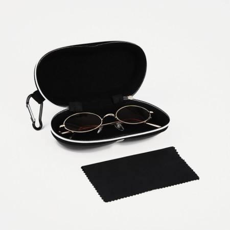 Lightning glass case, black color-1