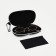 Lightning glass case, black color