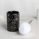 Black for the toilet with a stand “Lily”, 9.5 × 9.5 × 37 cm, black color