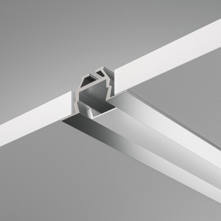Aluminum profile Maytoni built -in 30x10 mm, 2 m, silver-2