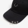 Women's cap Minaku with rings Black color, rr 56-58