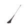 Decorative Antenna Skyway, 27 cm, base 70 x 50 mm, black, S00201009