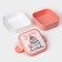Container for lunch "Capcakes", 2 departments, 400 ml