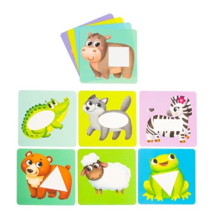 Developing set of "studying animals"-5