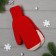 Women's mittens in a gift box "Gift" r. 19