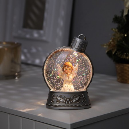LED figure "Angel" 8.5 × 13.5 × 4 cm, plastic, batteries AAAX2 (not complete), glow warm white