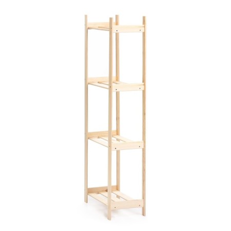 Wooden rack "Alpha plus" 159x64x28 cm-6