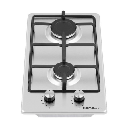 Honing surface Homsair HGS323GCS, gas, 2 burners, silver-6