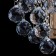 Bra "Pearls" 1x60W E14 Honey bronze 21x22x15cm