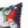 New Year. Decorative pillow 35x35cm, Hollofiber, Gabardin, PE100%