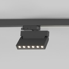 Trick lamp three -phase Elektrostandard, Garda, 115x32x143 mm, 10W, LED, 750LM, 4200K, black color black