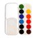 Watercolor 12 colors Calligrata, honey, without brush, plastic, mix