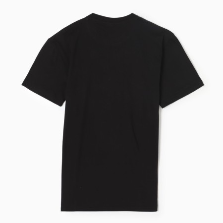Male T -shirt with print, black color, size 56-3