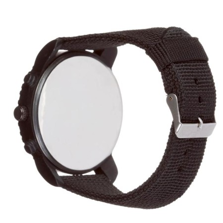 Men's watches "Soldier", D-4.5 cm, L-22 mm strap, black-3