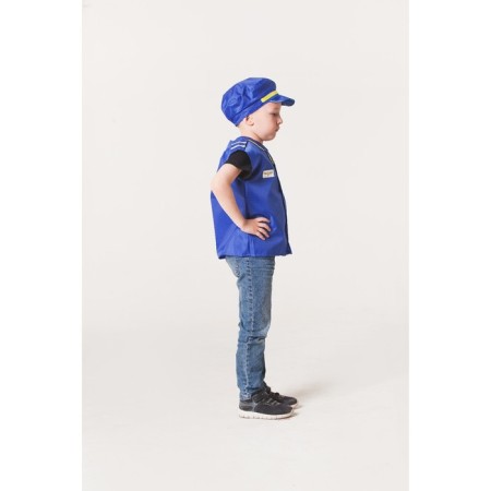 Carnival costume "Airplane pilot", cap, vest, 4-6 years old, height 110-122 cm-4