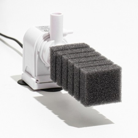 Rectangular sponge for the turbo filter No. 1, 4 x 4.5 x 11 cm, gray-5