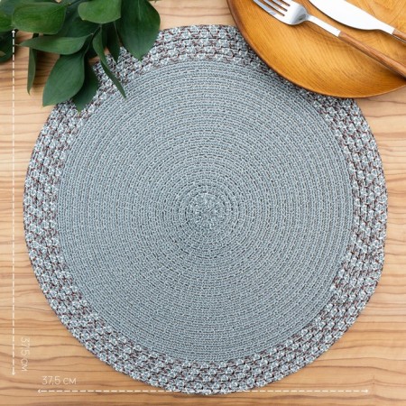 Serving napkin "Teri", 38 × 38 cm, gray color-1
