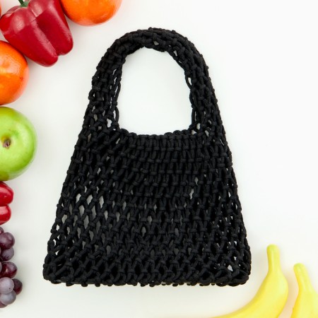 ALOSKA 20 x 30 cm, handle 10 cm, cell 1.5 cm, black-3