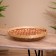 Vase wicker, from bamboo 30x30x6 cm