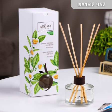 Diffusor aromatic, 100 ml, white tea