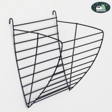 Metallic hay feeder, 17 x 14 x 16 cm