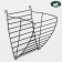 Metallic hay feeder, 17 x 14 x 16 cm