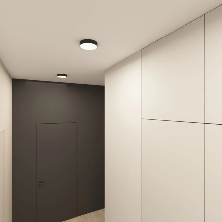 DK2850-BK TAB Light Light with D160MM 220V 220V 3000/4000/6500K IP20 Black Alumin-6