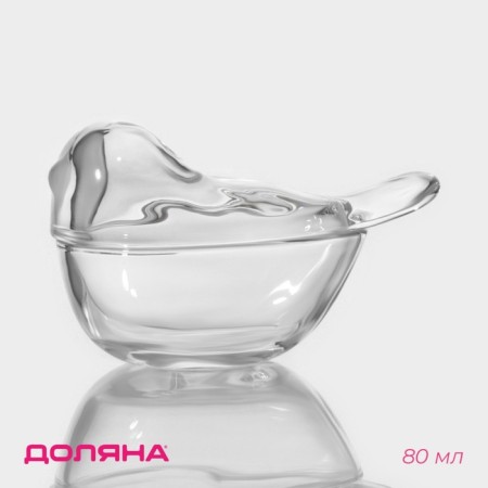 Glass capacity for jam and honey of the Dilan "Sinichka", 80 ml