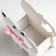 Kashpo wooden "cat" 14.5x7x18.5 cm white